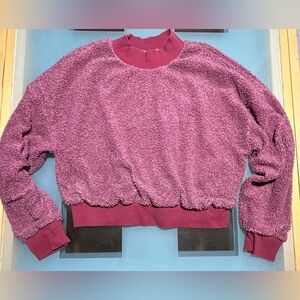 Fabletics Malia Polar Fleece Pullover Sherpa Size XL